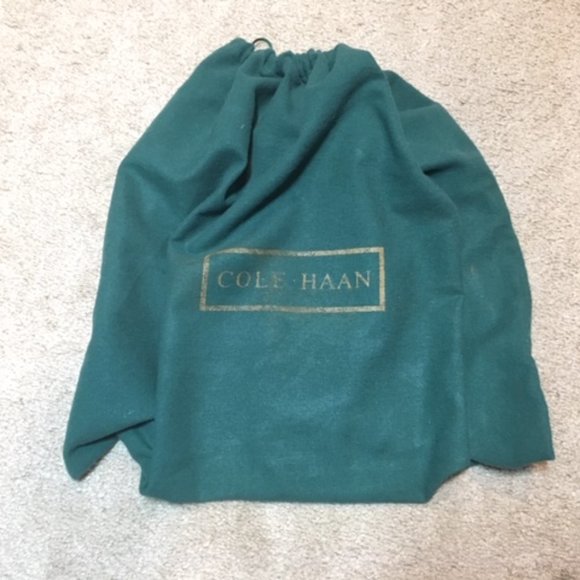 Cole Haan Green Drawstring Dust Cover Bag - Picture 4 of 6